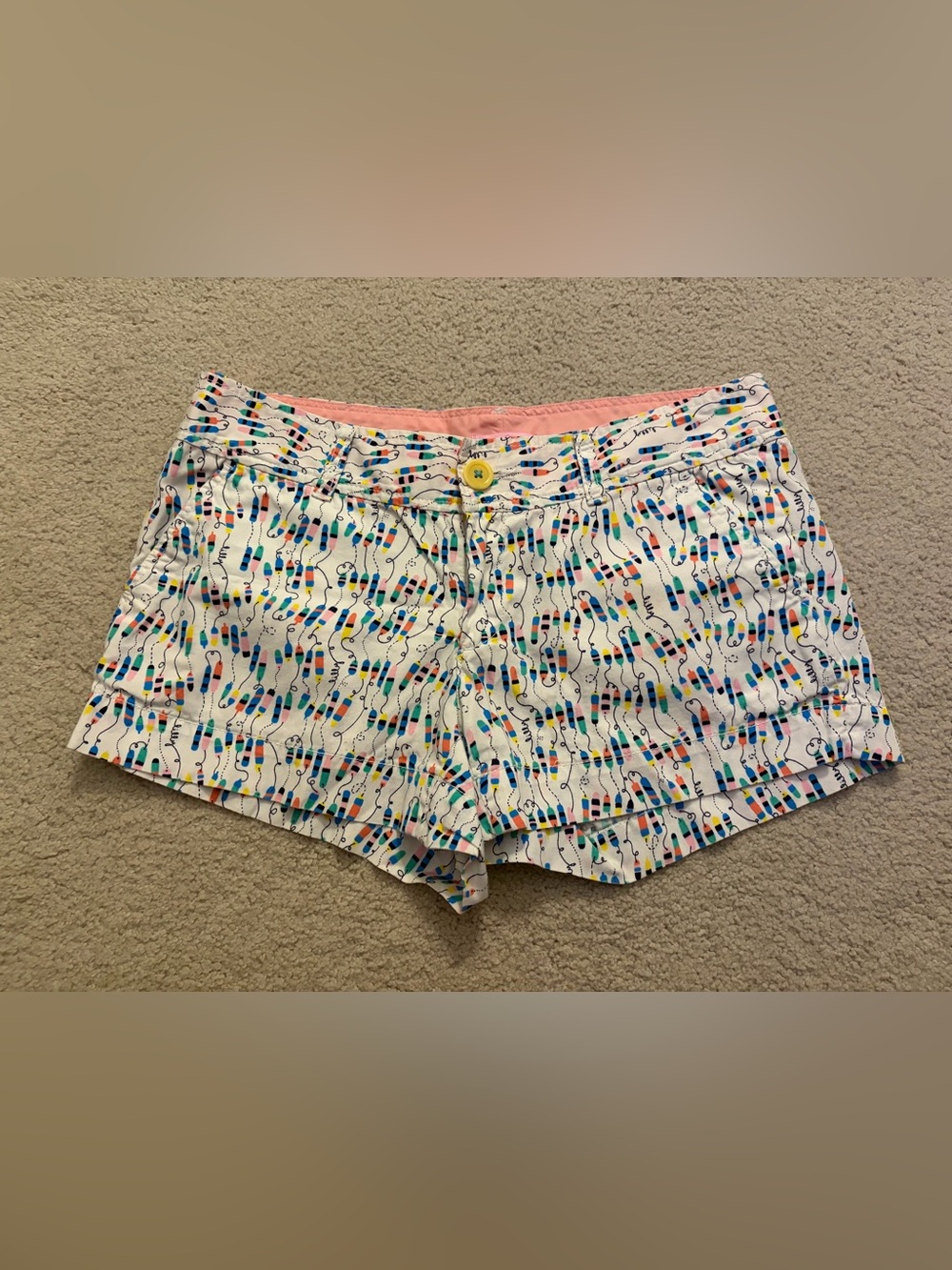 Lilly Pulitzer Oh Buoy Shorts Size 2